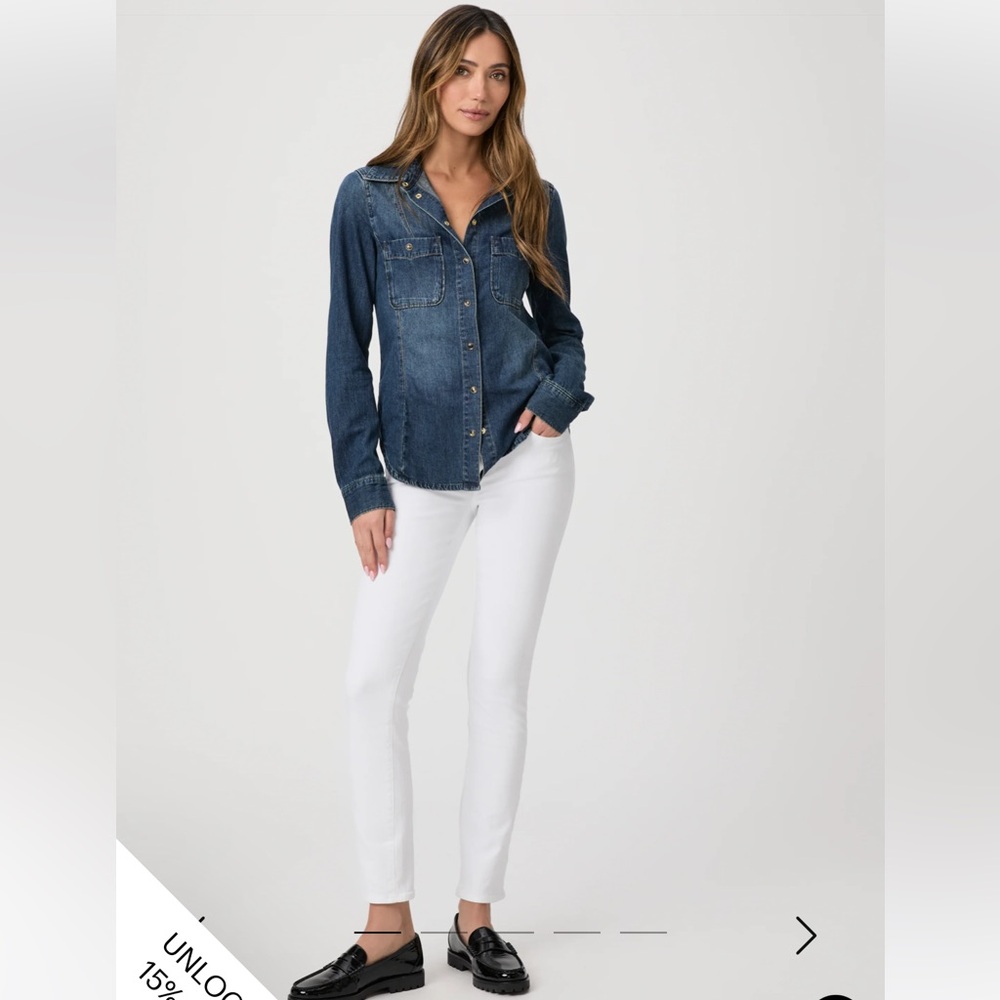 PAIGE Skyline Ankle Peg skinny jeans